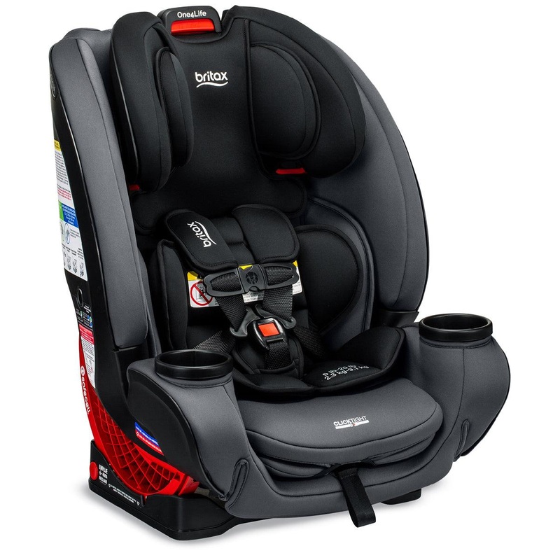 Britax OPEN BOX One4Life ClickTight All-in-One Convertible Car Seat – Onyx Stone