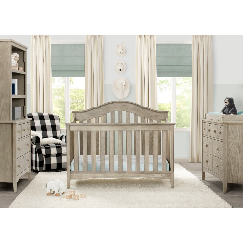 Farmhouse 6-in-1 Convertible Baby Crib