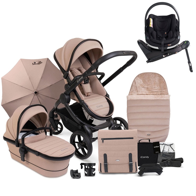 iCandy Peach 7 Complete Besafe Bundle in Cookie