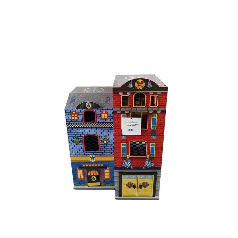 KidKraft Everyday Heroes Wooden Playset