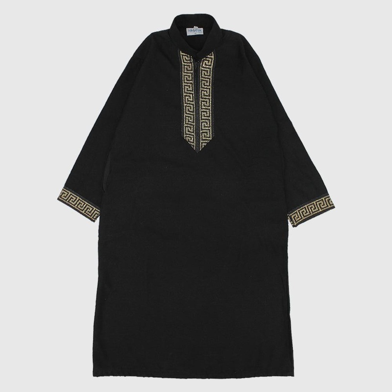 Long-Sleeved Black Jilbab