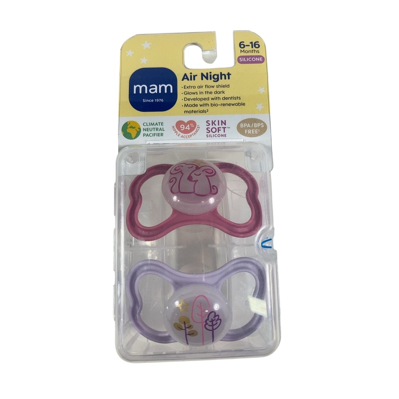 MAM Air Pacifiers, Pink/Purple