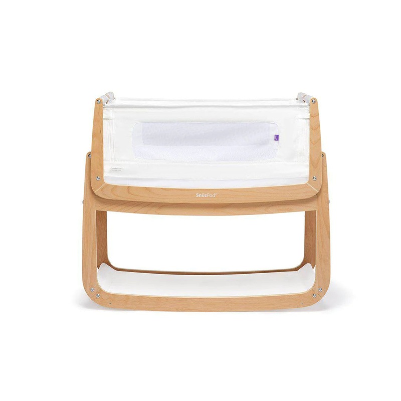 SnuzPod4 Bedside Crib – Natural
