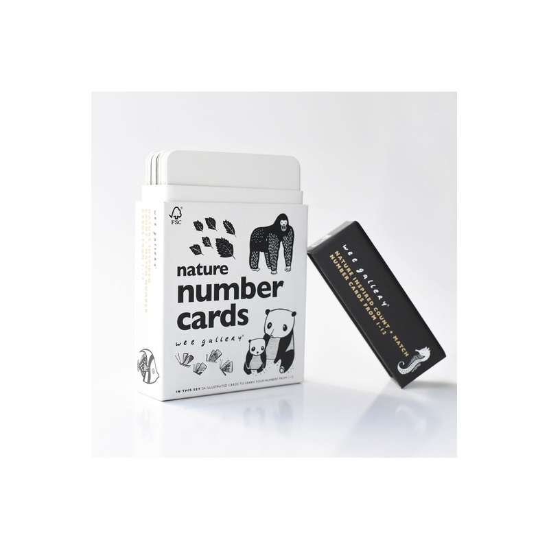 Wee Gallery Nature Number Cards