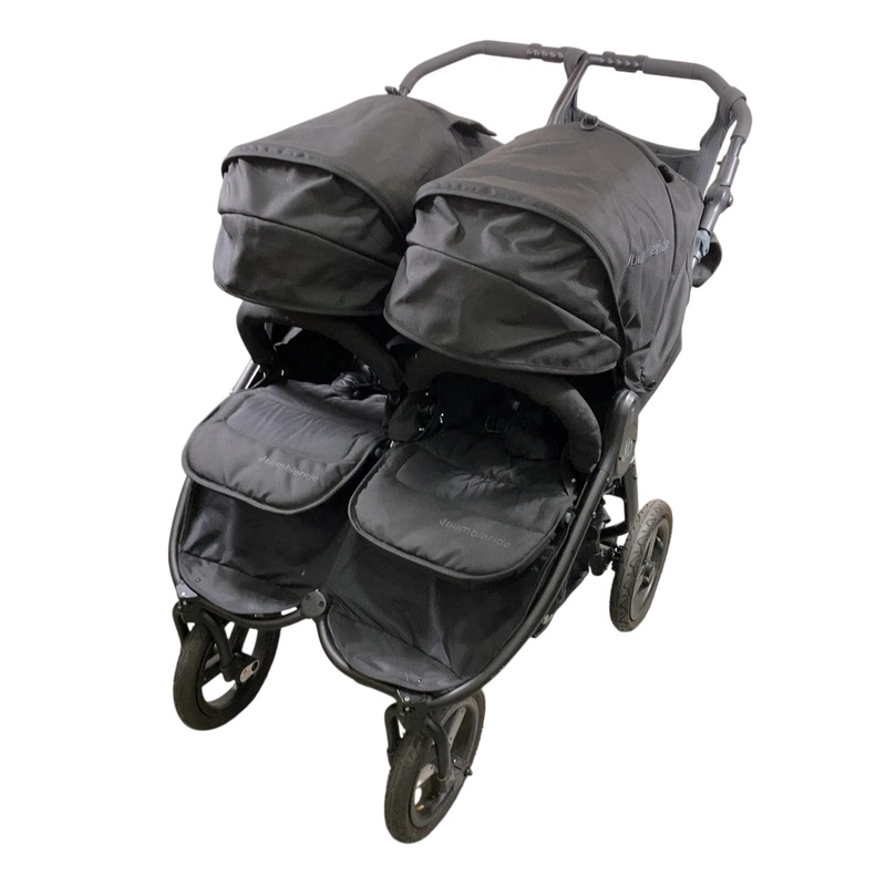 Bumbleride Indie Twin Stroller, 2023, Black