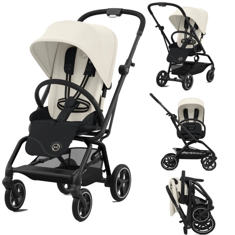 Cybex Eezy S Twist+ 2 Pushchair – Canvas White/Black