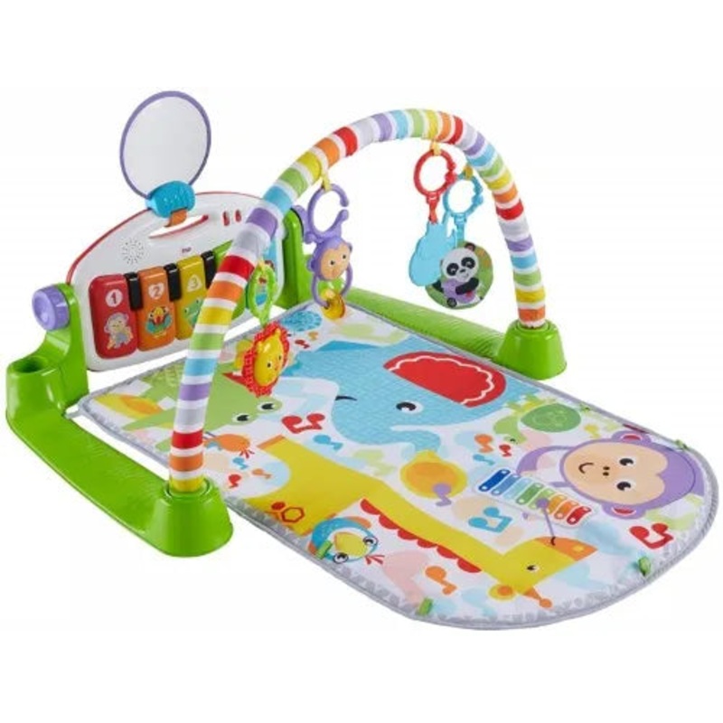 Deluxe Space Saver Kick & Play Piano Gym – Green (See Description)