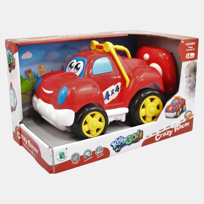 DHTRC10447Crazy Racer 18Cm 2Ch R/C Car