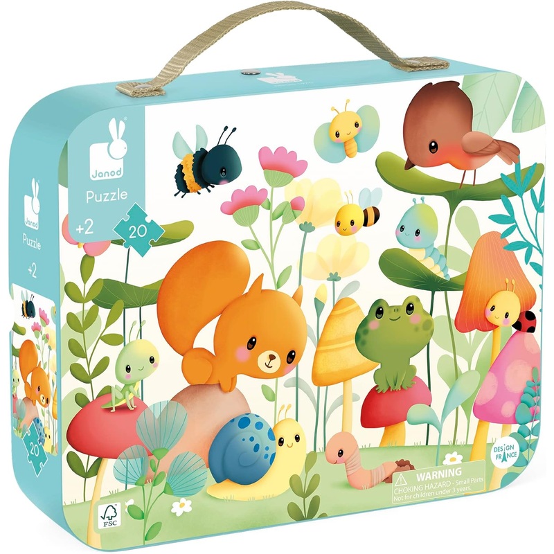 Janod Garden Friends Puzzle