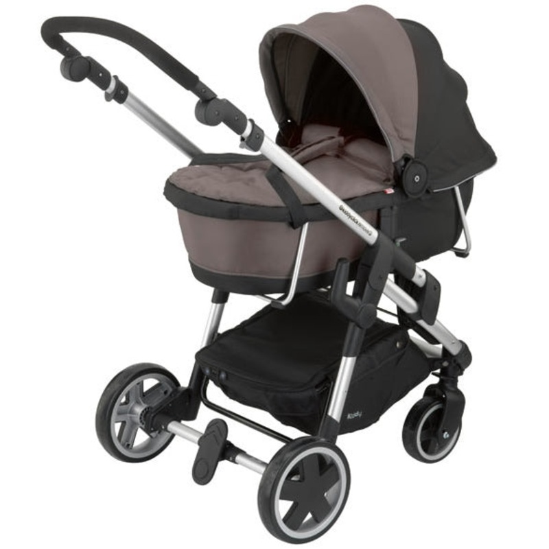 Kiddy Click’n Move 3 Carrycot – Walnut