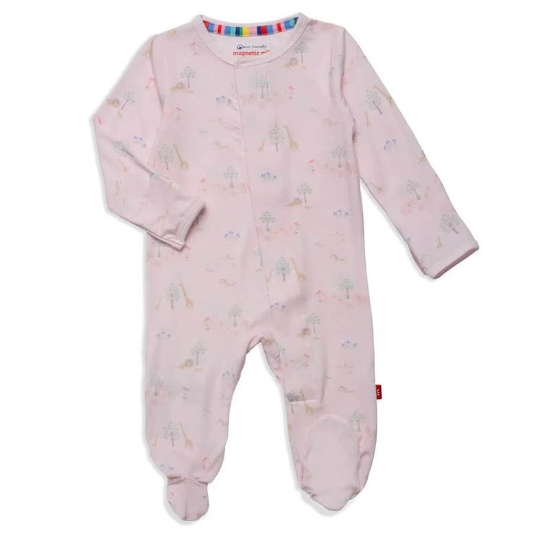 Modal Footie Pink Serene Safari