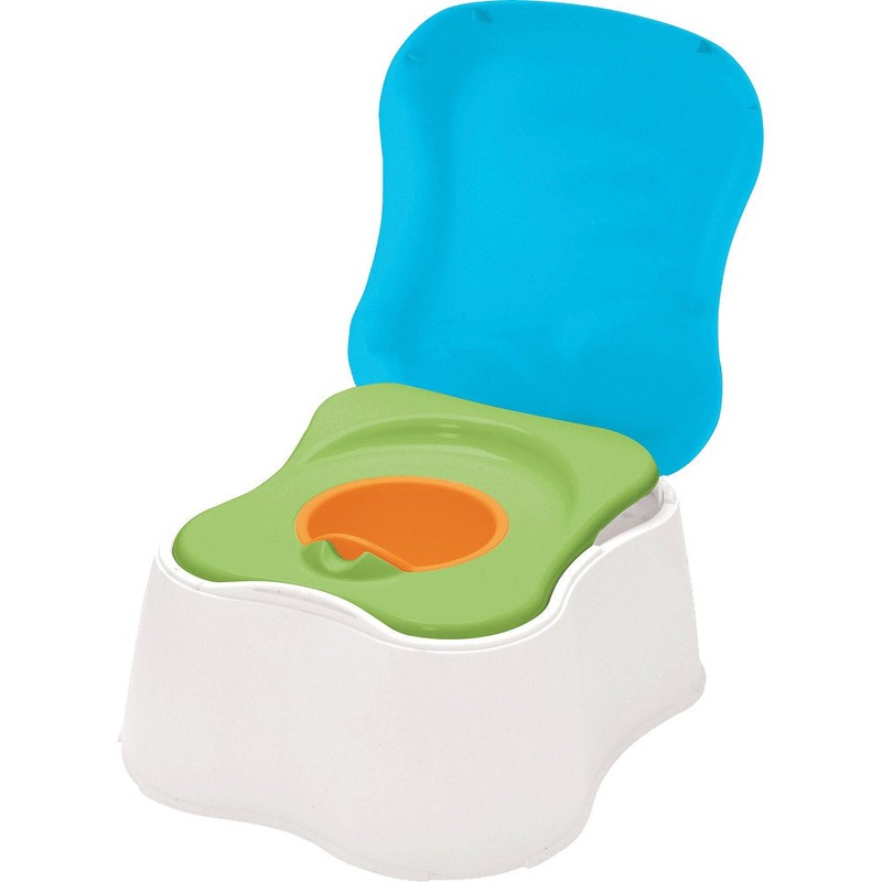 Safety 1st 1-2-3 Teach Me Potty Trainer &  Step Stool – Brights