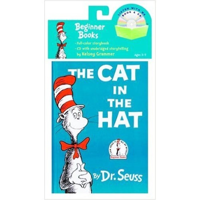 The Cat in the Hat Book & CD Set (D)