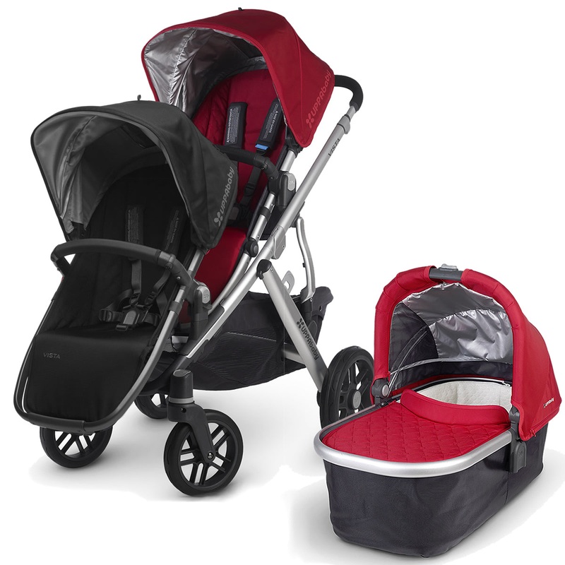 UPPAbaby 2016 VISTA Stroller & 2017 RumbleSeat – Denny/Jake