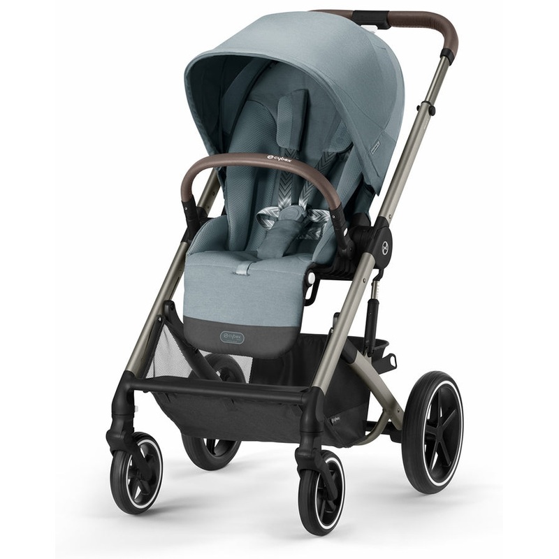 Cybex Balios S Lux 2 Stroller – Taupe Frame/Sky Blue