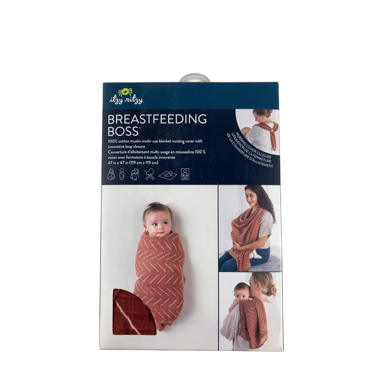 Itzy Ritzy Breastfeeding Scarf, Mudcloth