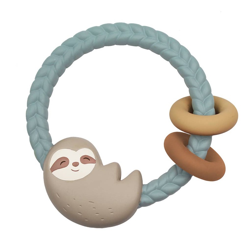 Itzy Ritzy Ritzy Rattle Silicone Teether Rattles