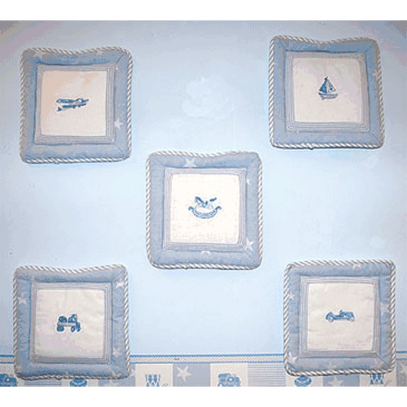 KidsLine Silhouette Blue Wall Hanging