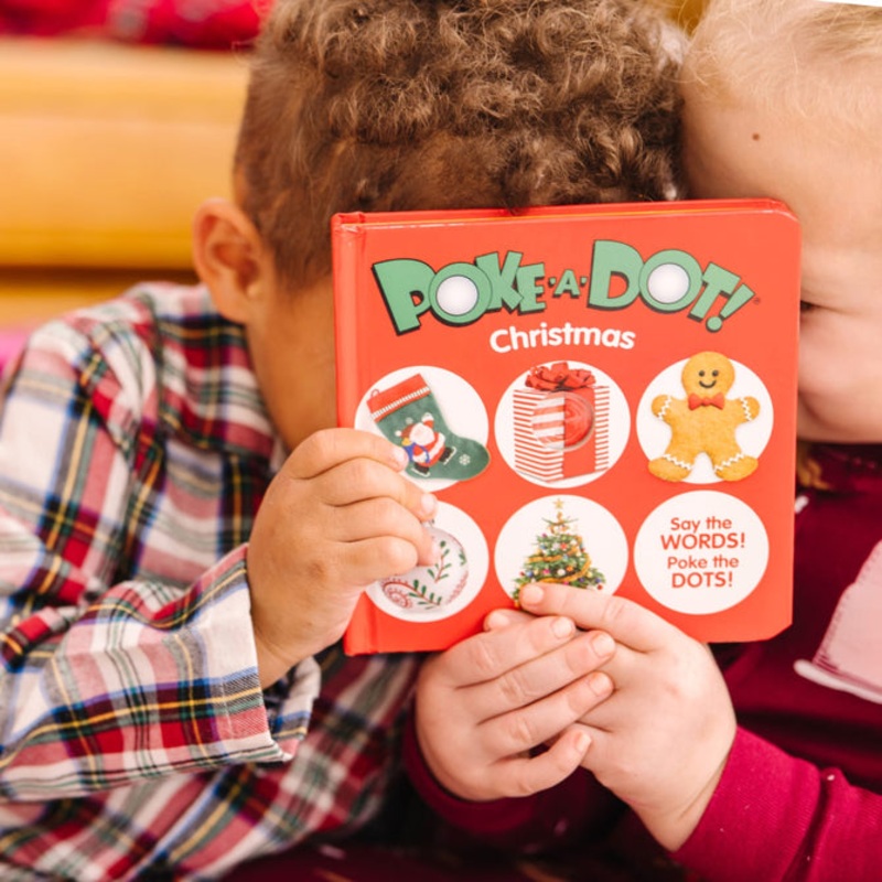 Melissa & Doug- Poke-a-Dot – The Night Before Christmas Board Book