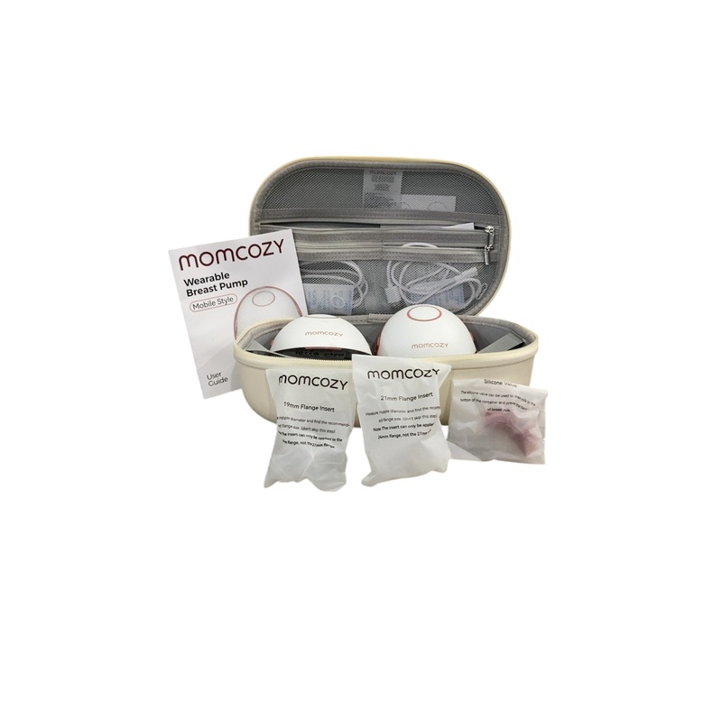 Momcozy Mobile Style Hands-free Breast Pump | M6, Cozy Red
