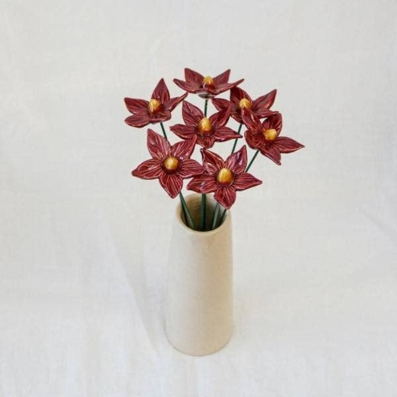 NaturoTheke Star Anemone Ceramic Flower