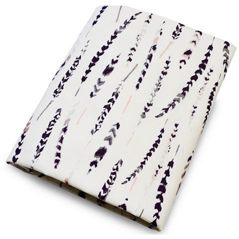 Olli + Lime Crib Sheet – Feather Blush