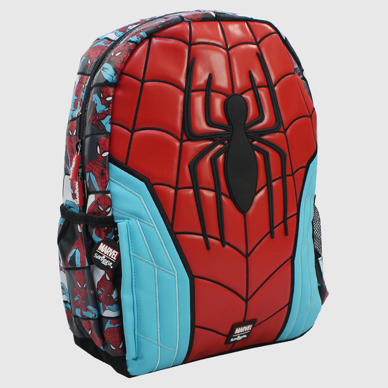 Spiderman 15 Inches Backpack- Red & Blue