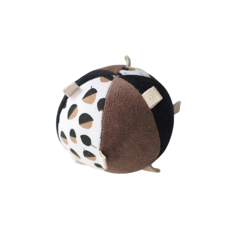 Taggy Ball with Rattle – Acorn