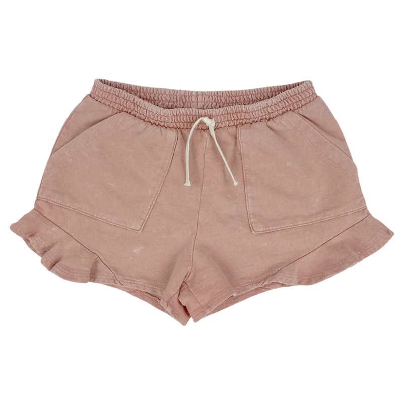 Tiny Whales Bloom Butterfly Shorts – Mineral Rose