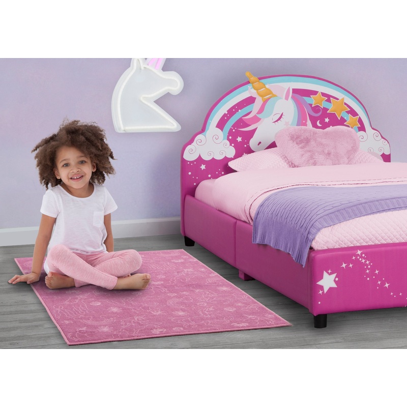 Unicorn Rectangle Area Rug for Kids, 39-Inch x 59-Inch