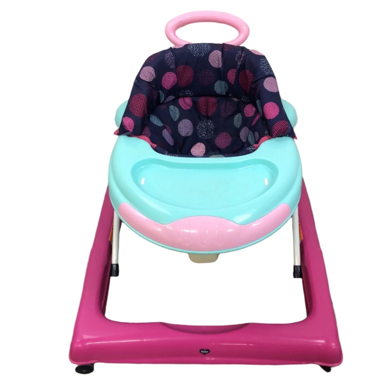 Delta Children Little Folks Big Steps 2-in-1 Activity Walker, Orbit