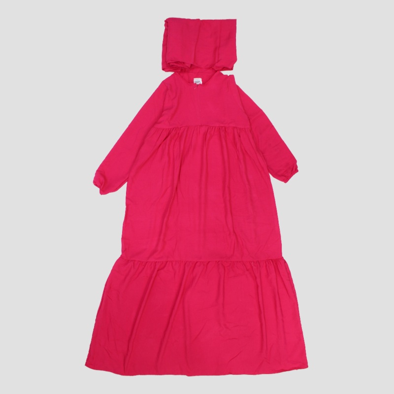 Fuchsia Praying Gown “Isdal”