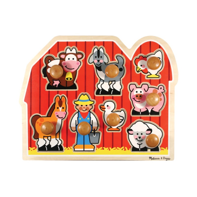 Large Farm Jumbo Knob Puzzle – 8 pieces