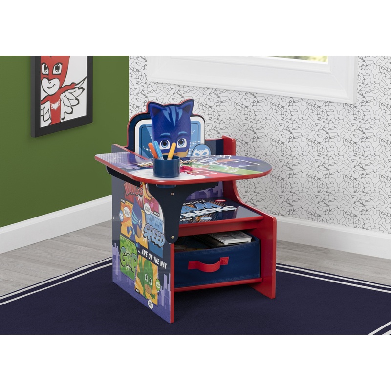 PJ Masks Chair Desk with Storage Bin