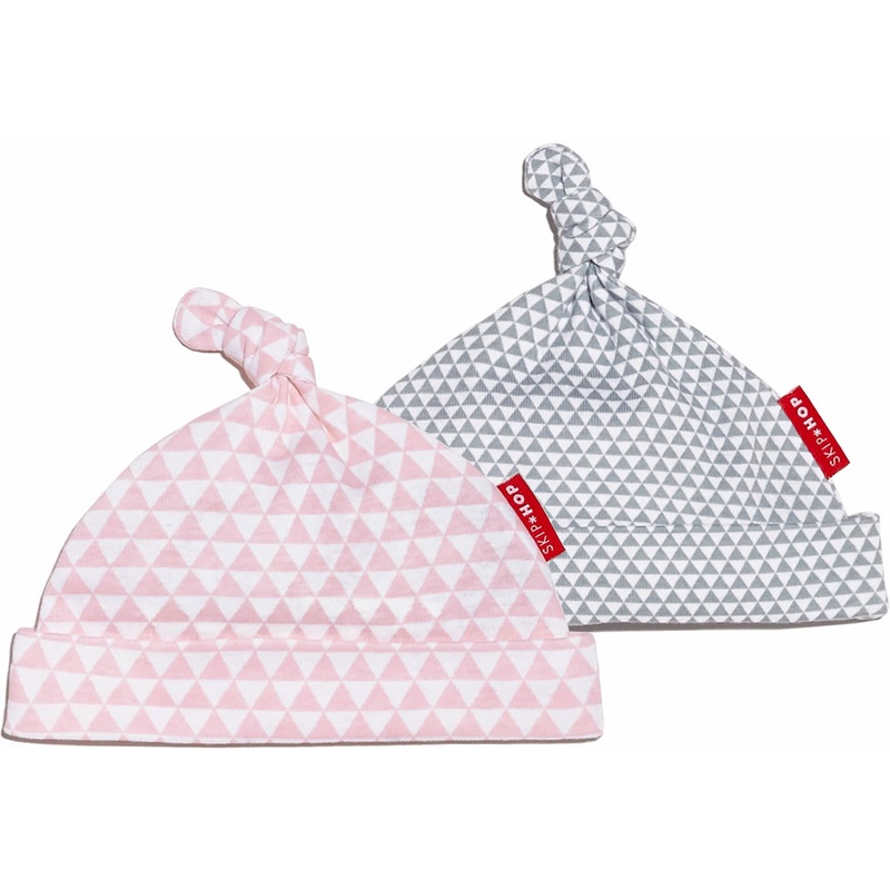 Skip Hop Petite Triangles Baby Hat Set – Pink