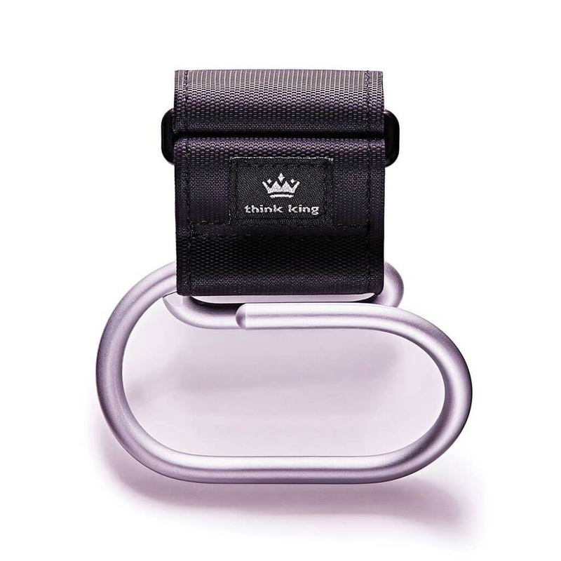 Think King Jumbo Swirly Hook Aluminum/Grey