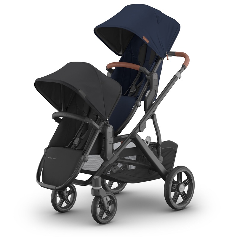 UPPAbaby Vista V3 Double Stroller with RumbleSeat V3 Bundle – Noa / Jake