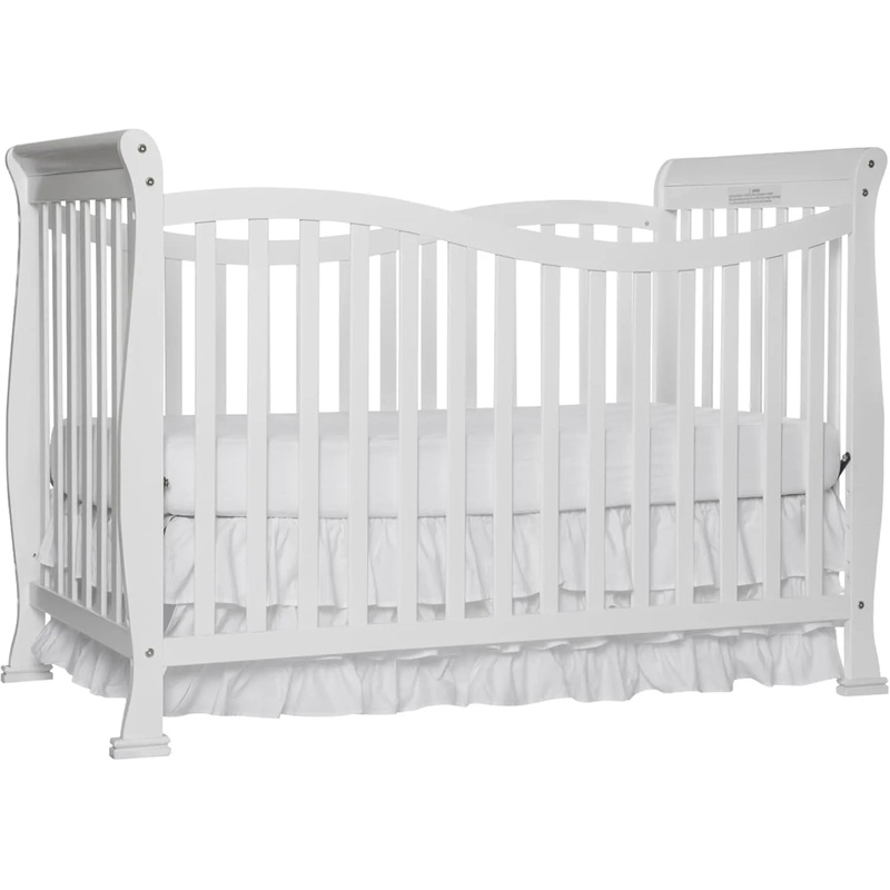 Violet 7 in 1 Convertible Life Style Crib – White