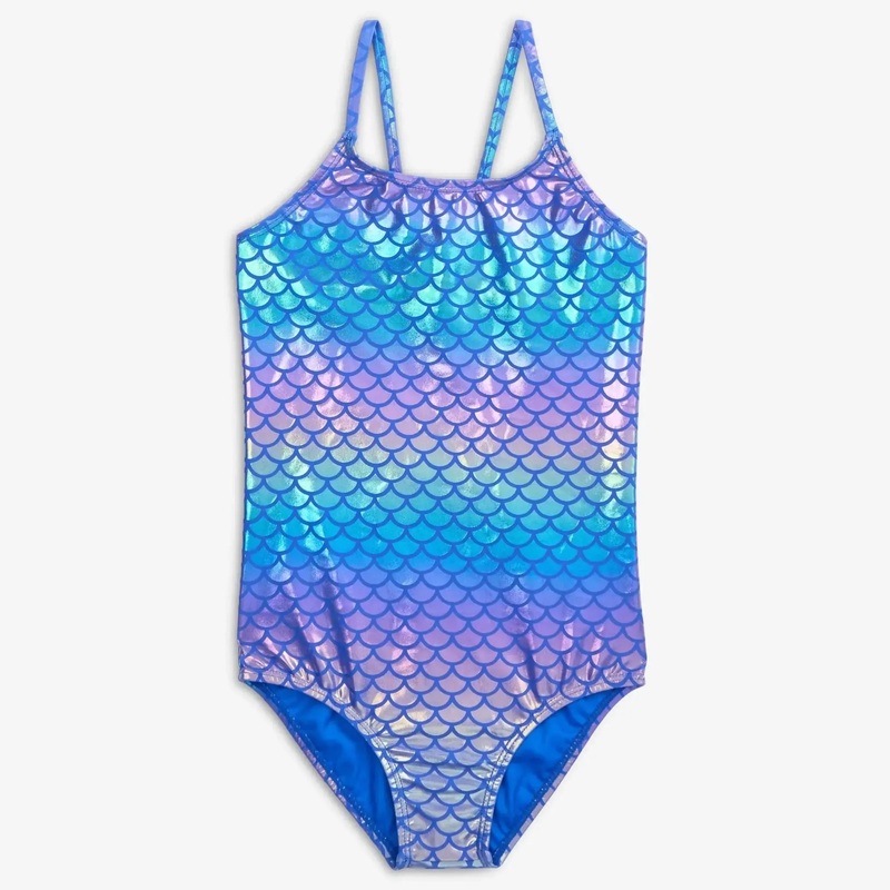 Appaman – Taylor One Piece Swimsuit – Iridescent Mermaid