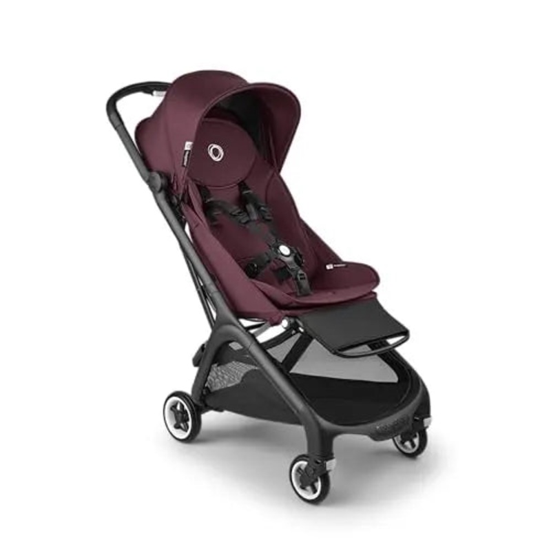Butterfly 1 Second Fold Ultra Compact Stroller – Dark Cherry (See Description)