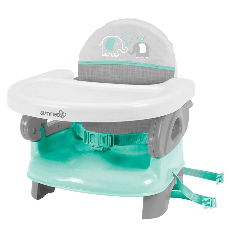 Deluxe Comfort Folding Booster Seat – Elephant Love