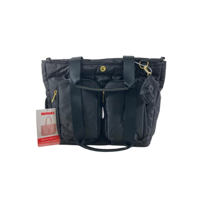 Huggies Evening Carry All Tote Diaper Bag, Black