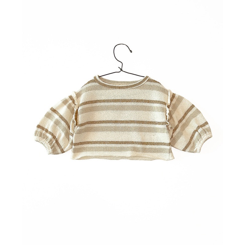Jersey Jacquard Sweater – Stripes