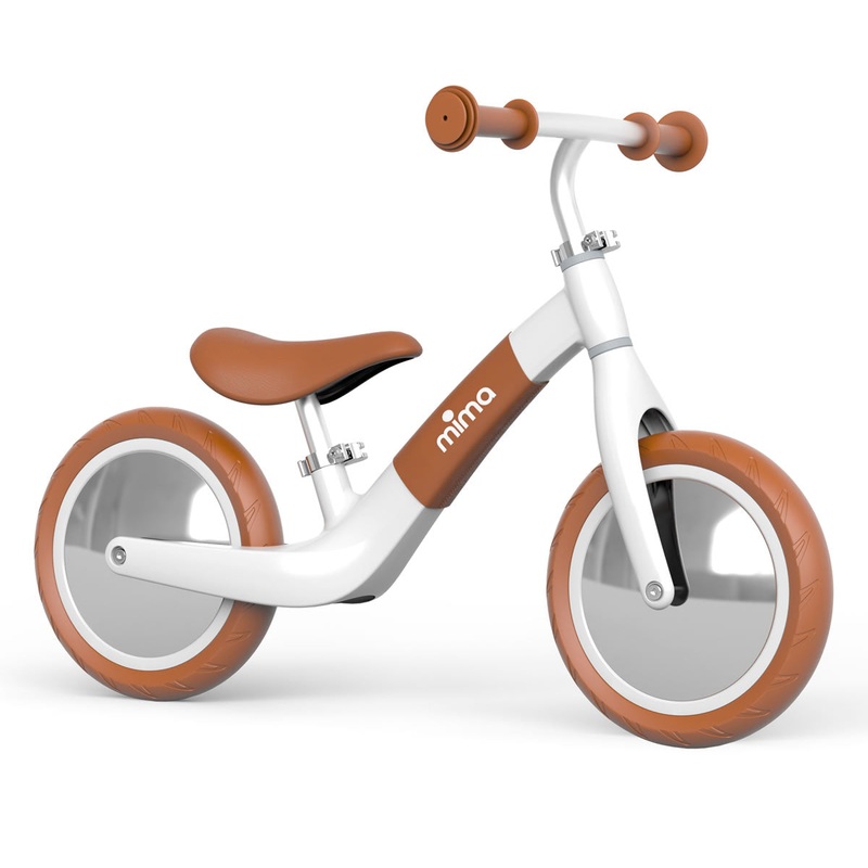 Mima Zoom Balance Bike – White/Camel