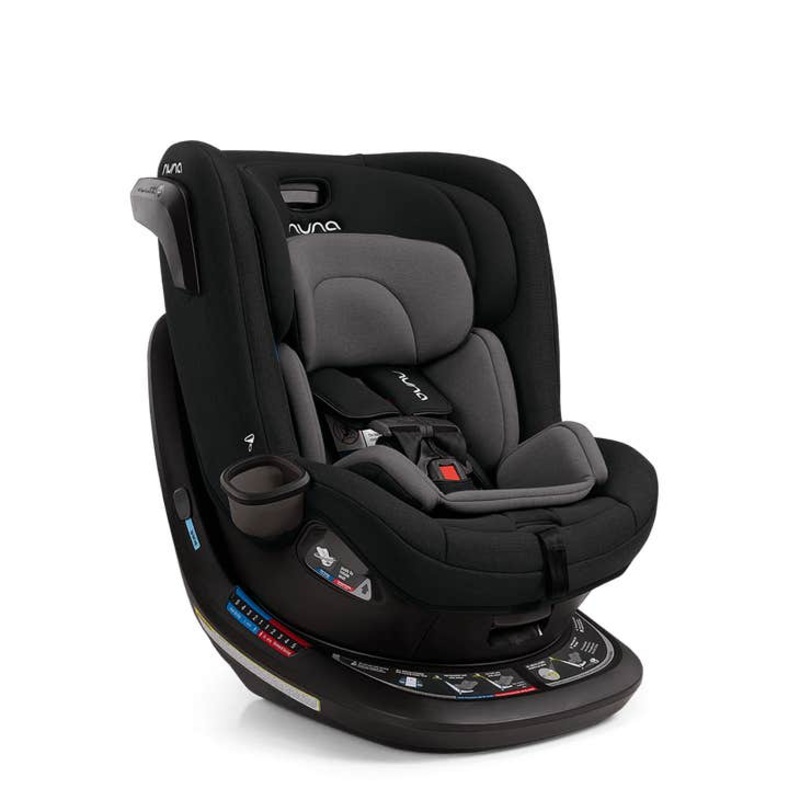 Nuna Revv Rotating Convertible Car Seat – Caviar
