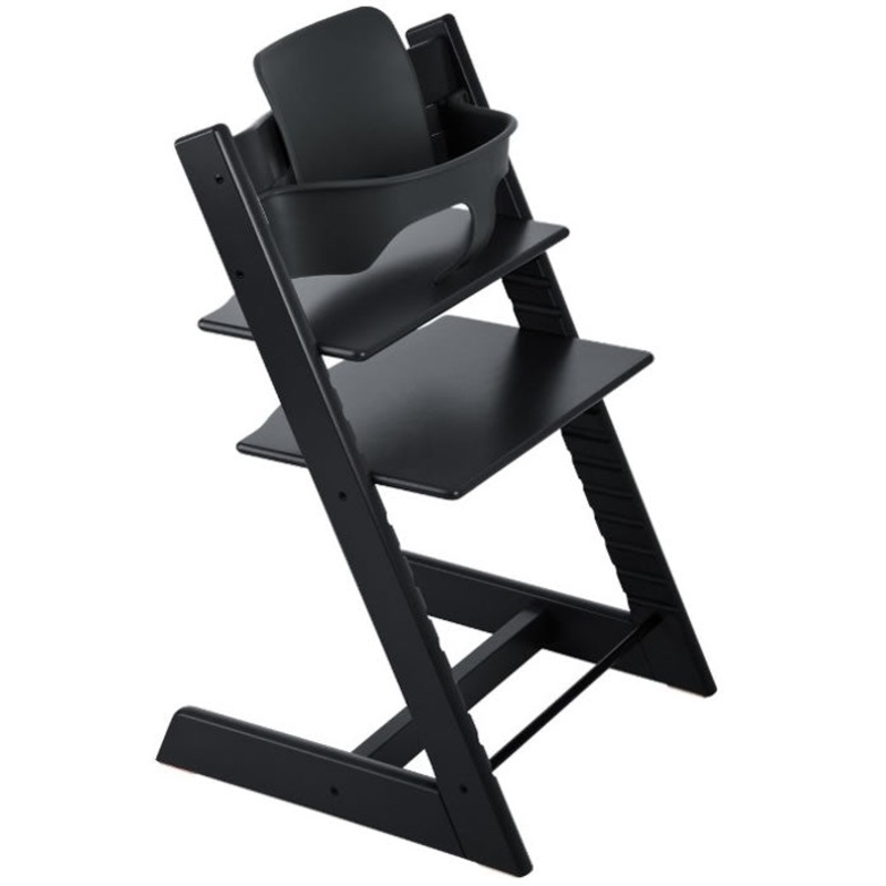 Stokke Tripp Trapp High Chair & Baby Set 2018 Black