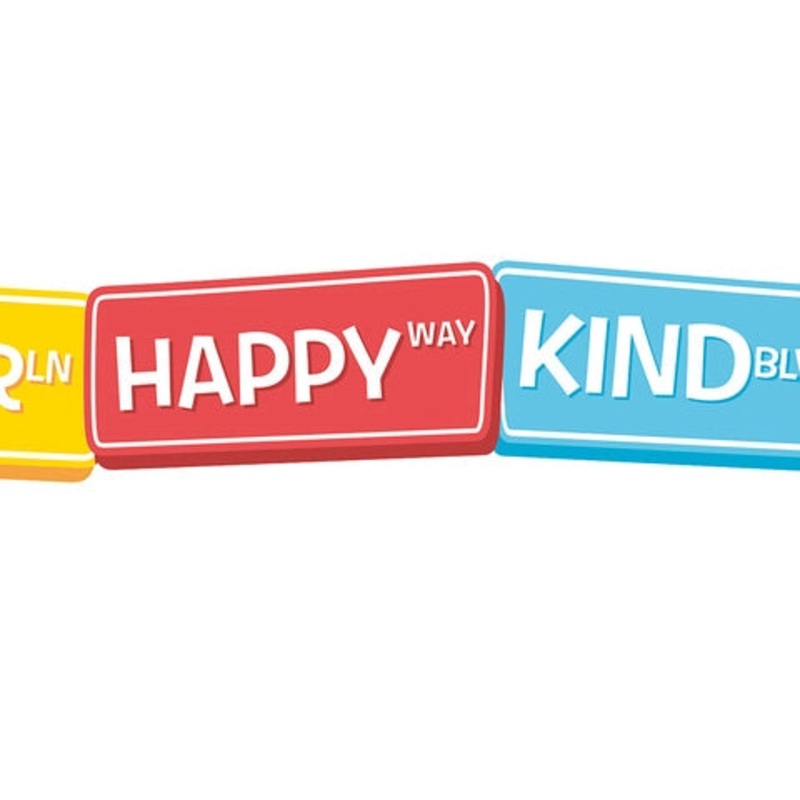A Teachable Town Happy Street Signs Deco Trim Extra Wide