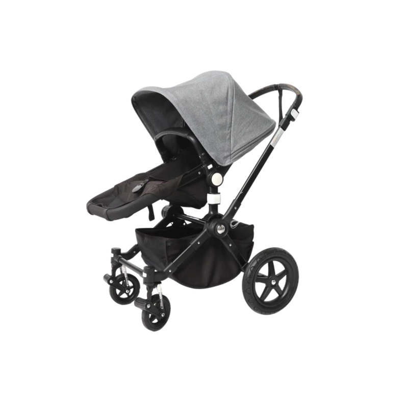 Bugaboo Cameleon3 Stroller, 2018, Black, Grey Melange, Grey Melange