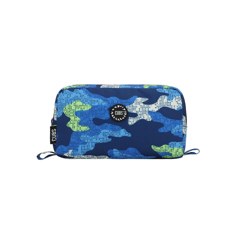 Cubs Camouflage Blue Pencil Case