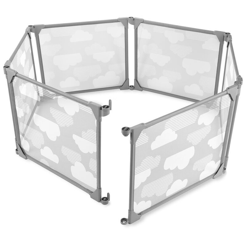 Expandable Enclosure – Grey/Clouds